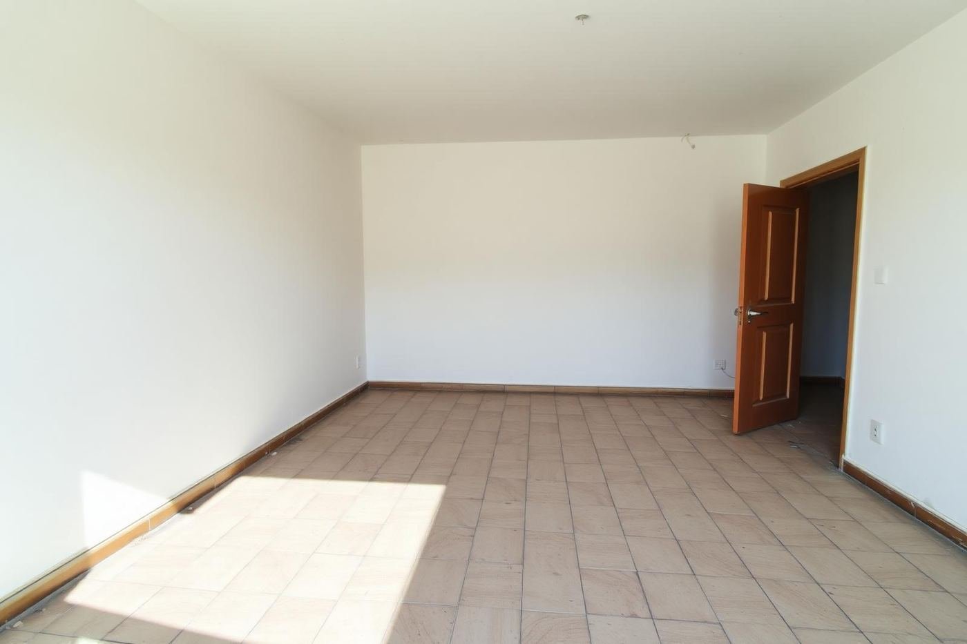 As found: the space prior to work
